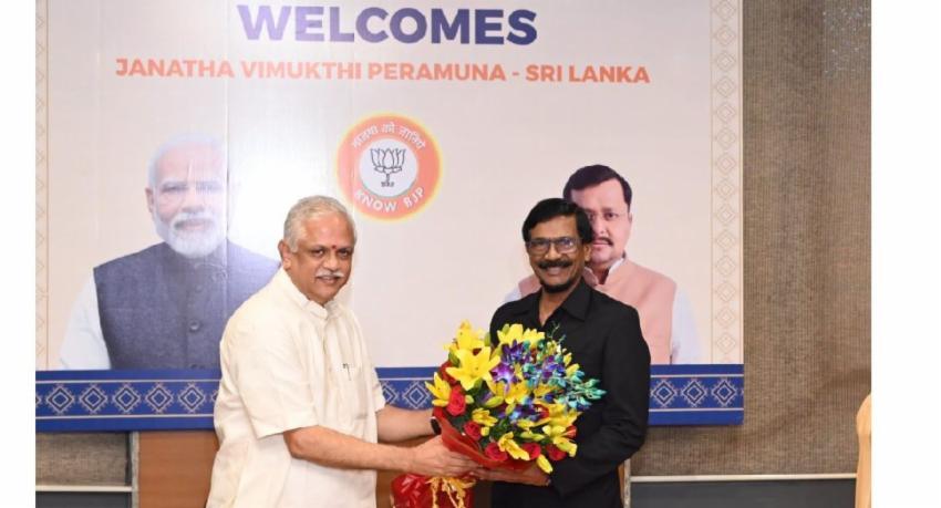 ටිල්වින් සිල්වා සහ BJP ජාතික මහලේකම් අතර හමුවක්